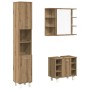 Juego de muebles baño 3 piezas madera ingeniería roble artisan de , Muebles de baño - Ref: Foro24-3328570, Precio: 235,97 €, ...