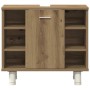 Juego de muebles baño 3 piezas madera ingeniería roble artisan de , Muebles de baño - Ref: Foro24-3328570, Precio: 235,97 €, ...