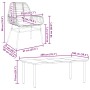 Set de comedor de jardín 7 piezas cojines ratán sintético negro de , Conjuntos de jardín - Ref: Foro24-3334553, Precio: 575,7...