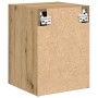 Armario de pared para garaje madera ingeniería artesanal roble de , Armarios industriales - Ref: Foro24-860623, Precio: 30,41...