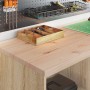 Armarios 6 uds para garaje madera de ingeniería roble sonoma de , Armarios industriales - Ref: Foro24-3328352, Precio: 305,78...