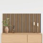 Paneles acústicos de pared 2 uds listones 60,5x60 cm de , Recubrimiento de paredes - Ref: Foro24-42002578, Precio: 47,35 €, D...