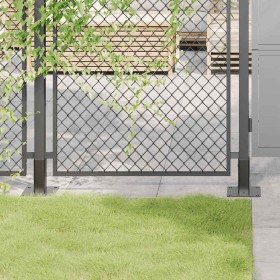 Bases para postes cuadradas 12 uds. Antracita 46x46 mm de , Postes de cerca - Ref: Foro24-42000019, Precio: 54,37 €, Descuent...