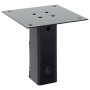 Bases para postes cuadradas 12 uds. Antracita 46x46 mm de , Postes de cerca - Ref: Foro24-42000019, Precio: 54,37 €, Descuent...
