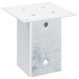 Bases para postes cuadradas 4 uds. Plata 91x91 mm | Foro24.es | Tu tienda online para hogar, jardín y más Foro24.es