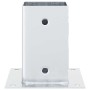 Bases para postes cuadradas 4 uds. Plata 91x91 mm | Foro24.es | Tu tienda online para hogar, jardín y más Foro24.es