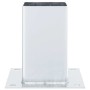 Bases para postes cuadradas 4 uds. Plata 91x91 mm | Foro24.es | Tu tienda online para hogar, jardín y más Foro24.es