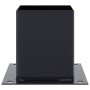 Bases para postes cuadradas 12 uds. Antracita 121x121 mm de , Postes de cerca - Ref: Foro24-42000033, Precio: 85,47 €, Descue...