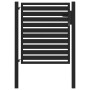 Puerta de jardín con cerradura de aluminio negra 100x100 cm de , Puertas de jardín - Ref: Foro24-42004146, Precio: 274,32 €, ...