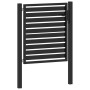 Puerta de jardín con cerradura de aluminio negra 100x100 cm de , Puertas de jardín - Ref: Foro24-42004146, Precio: 274,32 €, ...