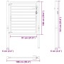Puerta de jardín con cerradura de aluminio negra 100x100 cm de , Puertas de jardín - Ref: Foro24-42004146, Precio: 274,32 €, ...