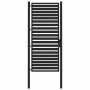 Puerta de jardín con cerradura de aluminio negra 100x200 cm de , Puertas de jardín - Ref: Foro24-42004150, Precio: 310,68 €, ...