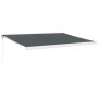 Toldo retráctil aluminio y tela gris antracita 4x3 m de , Toldos - Ref: Foro24-3154538, Precio: 566,92 €, Descuento: -5%%
