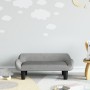 Sofá para niños de terciopelo gris claro 70x40x24 cm de , Mobiliario para bebés y niños pequeños - Ref: Foro24-3196350, Preci...