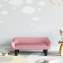 Sofá para niños de terciopelo rosa 70x40x24 cm de , Mobiliario para bebés y niños pequeños - Ref: Foro24-3196352, Precio: 68,...