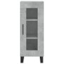 Aparador de madera contrachapada gris hormigón 34,5x34x180 cm de , Aparadores - Ref: Foro24-3199069, Precio: 103,95 €, Descue...