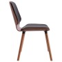 Sillas de comedor 2 unidades cuero sintético negro de , Sillas de comedor - Ref: Foro24-287380, Precio: 309,55 €, Descuento: ...