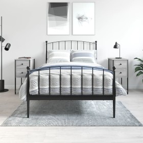 Mesitas de noche 2 uds madera de ingeniería gris 32x42x70 cm de , Mesitas de noche - Ref: Foro24-826100, Precio: 105,90 €, De...