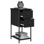 Mesita de noche madera de ingeniería negro 32x42x70 cm de , Mesitas de noche - Ref: Foro24-826093, Precio: 74,83 €, Descuento...