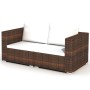 Set muebles de jardín 10 pzas y cojines ratán sintético marrón de , Conjuntos de jardín - Ref: Foro24-41877, Precio: 1,00 €, ...