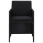 Set comedor de jardín 13 piezas y cojines ratán sintético negro de , Conjuntos de jardín - Ref: Foro24-46534, Precio: 915,67 ...