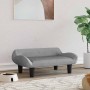 Cama para perros de terciopelo gris claro 70x40x24 cm de , Camas para perros - Ref: Foro24-171952, Precio: 71,67 €, Descuento: %