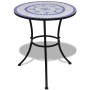 Set de mesa y sillas de jardín 3 pzas con mosaico azul y blanco de , Conjuntos de jardín - Ref: Foro24-271771, Precio: 228,63...