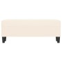 Banco de terciopelo color crema 100x35x41 cm de , Bancos - Ref: Foro24-349429, Precio: 58,61 €, Descuento: %