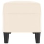 Banco de terciopelo color crema 100x35x41 cm de , Bancos - Ref: Foro24-349429, Precio: 58,61 €, Descuento: %