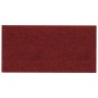 Paneles de pared 12 uds tela rojo tinto 30x15 cm 0,54 m² | Foro24.es | Tu tienda online para hogar, jardín y más Foro24.es