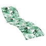 Cojín de tumbona tela Oxford estampado de hojas de , Cojines para sillas y sofás - Ref: Foro24-361396, Precio: 35,32 €, Descu...