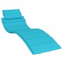 Cojín de tumbona tela Oxford turquesa de , Cojines para sillas y sofás - Ref: Foro24-361361, Precio: 41,42 €, Descuento: %