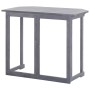 Muebles de bistró para jardín 2 pzas madera maciza acacia gris de , Conjuntos de jardín - Ref: Foro24-3057865, Precio: 356,16...