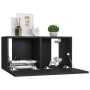 Set de muebles de salón TV 3 pzas madera de ingeniería negro de , Muebles TV - Ref: Foro24-3078762, Precio: 87,59 €, Descuent...