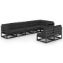Muebles de jardín 8 pzas y cojines madera maciza pino de vidaXL, Conjuntos de jardín - Ref: Foro24-3076668, Precio: 925,54 €,...