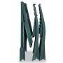 Mesa y sillas bistró de jardín plegables 3 pzas plástico verde de , Conjuntos de jardín - Ref: Foro24-43582, Precio: 106,24 €...