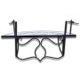 Mesa de balcón colgante mosaico azul y blanco de , Mesas de jardín - Ref: Foro24-41124, Precio: 91,38 €, Descuento: %