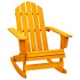 Silla mecedora de jardín Adirondack madera maciza abeto naranja de , Sillas de jardín - Ref: Foro24-315888, Precio: 78,05 €, ...