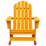 Silla mecedora de jardín Adirondack madera maciza abeto naranja de , Sillas de jardín - Ref: Foro24-315888, Precio: 78,05 €, ...