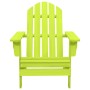 Silla de jardín Adirondack madera maciza de abeto verde de , Sillas de jardín - Ref: Foro24-315876, Precio: 89,59 €, Descuent...