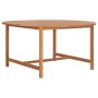 Mesa de jardín de madera de teca maciza 150x76 cm de , Mesas de jardín - Ref: Foro24-49007, Precio: 287,70 €, Descuento: %