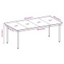 Juego de comedor de jardín 7 piezas marrón de , Conjuntos de jardín - Ref: Foro24-3099231, Precio: 898,12 €, Descuento: %