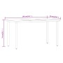 Juego de comedor de jardín 5 piezas con cojines beige de , Conjuntos de jardín - Ref: Foro24-3099439, Precio: 585,10 €, Descu...