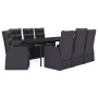 Juego de comedor de jardín 9 piezas con cojines negro de , Conjuntos de jardín - Ref: Foro24-3099500, Precio: 1,00 €, Descuen...