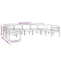 Set muebles de jardín 9 pzas y cojines aluminio gris antracita de , Conjuntos de jardín - Ref: Foro24-3107814, Precio: 1,00 €...
