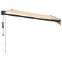 Toldo retráctil automático amarillo y blanco 3x2,5 m de , Toldos - Ref: Foro24-3154506, Precio: 272,03 €, Descuento: %