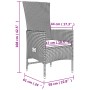 Set comedor de jardín 7 pzas con cojines ratán sintético beige de , Conjuntos de jardín - Ref: Foro24-3157572, Precio: 783,79...