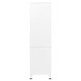 Armario industrial de metal blanco 90x50x180 cm de , Armarios roperos - Ref: Foro24-339614, Precio: 366,50 €, Descuento: %