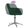 Silla de oficina giratoria de tela verde oscuro de , Sillas de oficina - Ref: Foro24-344717, Precio: 87,65 €, Descuento: %