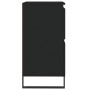 Aparador de madera contrachapada negro 60x35x70 cm de , Aparadores - Ref: Foro24-831221, Precio: 79,01 €, Descuento: %